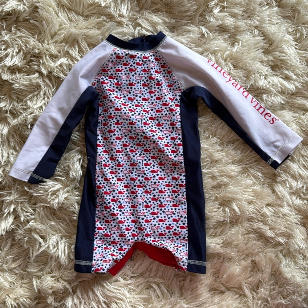 Vineyard vines for target one piece swim suit 12 months